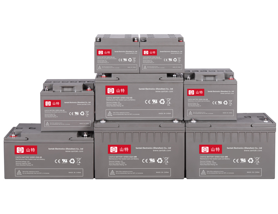 山特城堡系列蓄电池